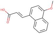 3-(4-Methoxynaphth-1-yl)-2-propenoic acid