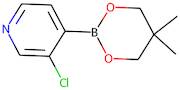 3-Chloropyridine-4-boronic acid, neopentyl glycol ester