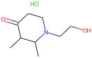 2,3-Dimethyl-1-(2-hydroxyethyl)-4-oxopiperidine hydrochloride