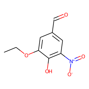 3-Ethoxy-4-hydroxy-5-nitrobenzaldehyde