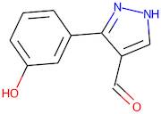 3-(3-Hydroxyphenyl)-1H-pyrazole-4-carboxaldehyde