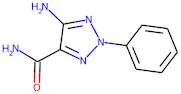 5-Amino-2-phenyl-2H-1,2,3-triazole-4-carboxamide