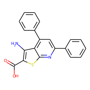 3-Amino-4,6-diphenylthieno[2,3-b]pyridine-2-carboxylic acid