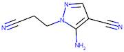 5-Amino-1-(2-cyanoethyl)-1H-pyrazole-4-carbonitrile