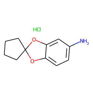 5-Aminospiro[1,3-benzodioxole-2,1'-cyclopentane] hydrochloride