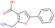 2-(Aminomethyl)-5-phenyl-3-furoic acid