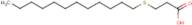 3-(Dodecylthio)propanoic acid