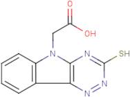 5-(Carboxymethyl)-5H-[1,2,4]triazino[5,6-b]indole-3-thiol