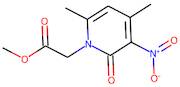 Methyl (4,6-dimethyl-3-nitro-2-oxopyridin-1(2H)-yl)acetate