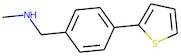 N-Methyl-1-[4-(thien-2-yl)phenyl]methylamine