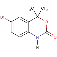 6-Bromo-1,4-dihydro-4,4-dimethyl-2H-3,1-benzoxazin-2-one