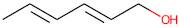 (2E,4E)-Hexa-2,4-dien-1-ol