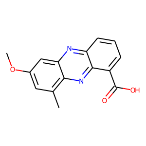 7-Methoxy-9-methylphenazine-1-carboxylic acid