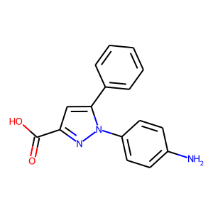 1-(4-Aminophenyl)-5-phenyl-1H-pyrazole-3-carboxylic acid