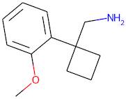 [1-(2-Methoxyphenyl)cyclobutyl]methylamine