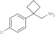 [1-(4-Chlorophenyl)cyclobutyl]methylamine