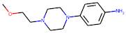 4-[4-(2-Methoxyethyl)piperazin-1-yl]aniline