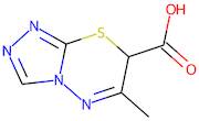 6-Methyl-7H-[1,2,4]triazolo[3,4-b][1,3,4]thiadiazine-7-carboxylic acid