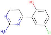 2-(2-Aminopyrimidin-4-yl)-4-chlorophenol