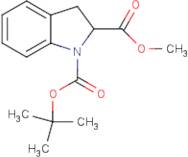 Methyl indoline-2-carboxylate, N-BOC protected