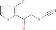 2-(3-Chlorothien-2-yl)-2-oxoethyl thiocyanate