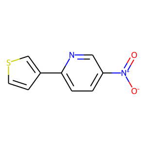 5-Nitro-2-thien-3-ylpyridine