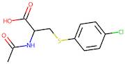 2-(Acetylamino)-3-[(4-chlorophenyl)thio]propanoic acid