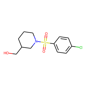 1-[(4-Chlorophenyl)sulphonyl]-3-(hydroxymethyl)piperidine