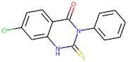 7-Chloro-2,3-dihydro-3-phenyl-2-thioxo-1H-quinazolin-4-one