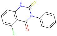 5-Chloro-2,3-dihydro-3-phenyl-2-thioxo-1H-quinazolin-4-one