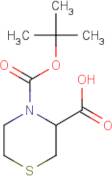 Thiomorpholine-3-carboxylic acid, N-BOC protected