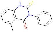 2,3-Dihydro-5-methyl-3-phenyl-2-thioxo-1H-quinazolin-4-one