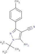 5-Amino-1-(tert-butyl)-3-(4-methylphenyl)-1H-pyrazole-4-carbonitrile