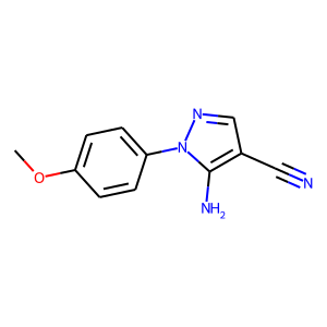 5-Amino-1-(4-methoxyphenyl)-1H-pyrazole-4-carbonitrile