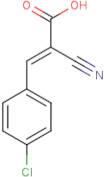 (E)-3-(4-Chlorophenyl)-2-cyanoacrylic acid