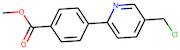 Methyl 4-[5-(chloromethyl)pyridin-2-yl]benzoate