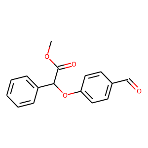 Methyl 2-(4-formylphenoxy)-2-phenylacetate