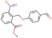 Methyl 2-[(4-formylphenoxy)methyl]-3-nitrobenzoate