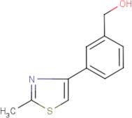 [3-(2-Methyl-1,3-thiazol-4-yl)phenyl]methanol