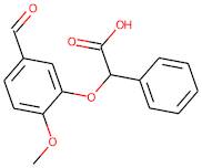 (5-Formyl-2-methoxyphenoxy)(phenyl)acetic acid