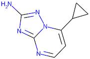 2-Amino-7-cyclopropyl[1,2,4]triazolo[1,5-a]pyrimidine