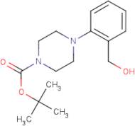 4-[2-(Hydroxymethyl)phenyl]piperazine, N1-BOC protected