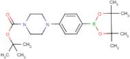 4-[4-(4,4,5,5-Tetramethyl-1,3,2-dioxaborolan-2-yl)phenyl]piperazine, N1-BOC protected