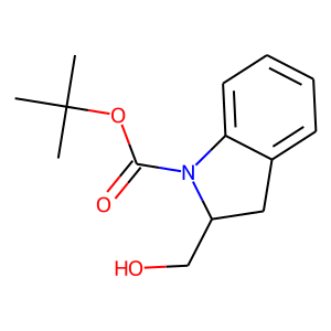 2-(Hydroxymethyl)indoline, N-BOC protected