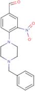 4-(4-Benzylpiperazino)-3-nitrobenzenecarboxaldehyde