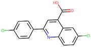 6-Chloro-2-(4-chlorophenyl)quinoline-4-carboxylic acid