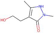 1,2-Dihydro-2,5-dimethyl-4-(2-hydroxyethyl)-3H-pyrazol-3-one