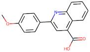 2-(4-Methoxyphenyl)quinoline-4-carboxylic acid