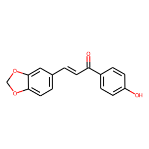 4'-Hydroxy-3,4-(methylenedioxy)chalcone