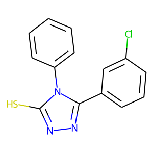 5-(3-Chlorophenyl)-4-phenyl-4H-1,2,4-triazole-3-thiol